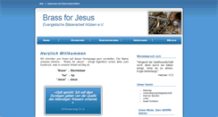 Desktop Screenshot of brass-for-jesus.de
